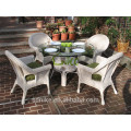 CS-(16) PE rattan children furniture set plastic children dining table and chair